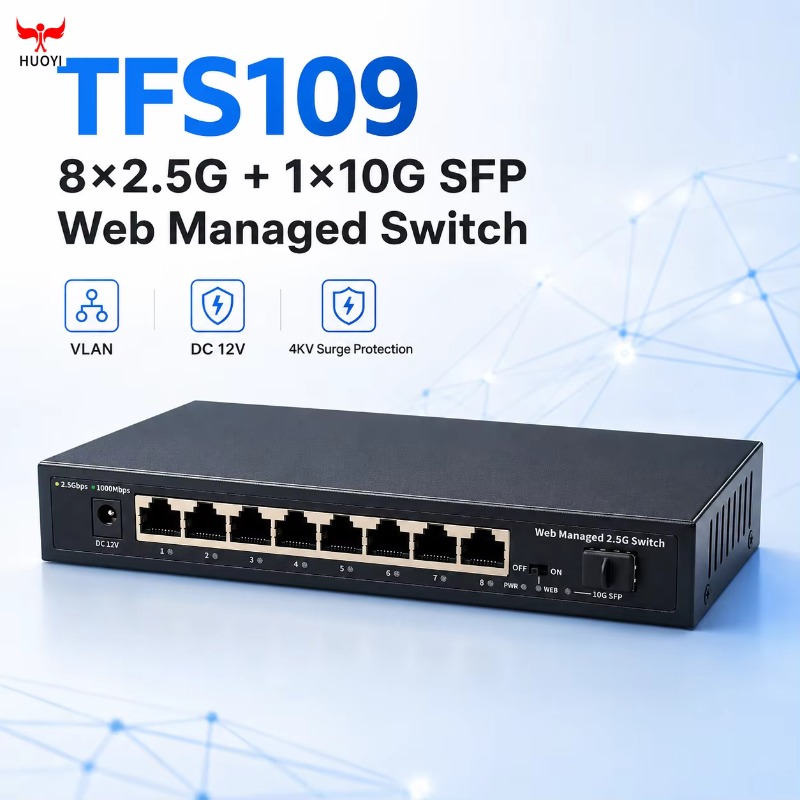 8 Ports 2.5Gb Managed Switch w - Sfp+ 10G Managed Switch 8 Port review and price