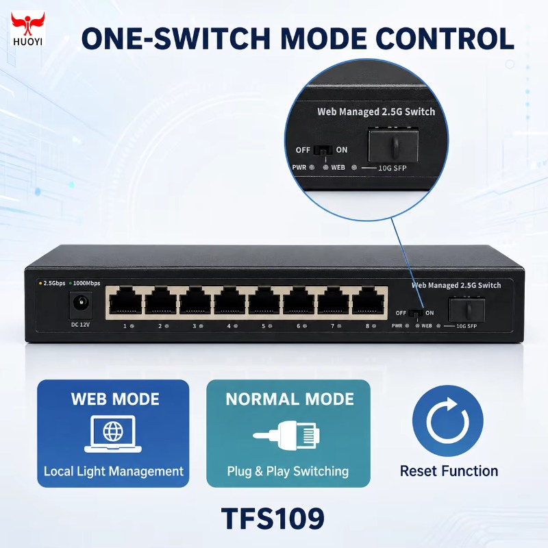 8 Ports 2.5Gb Managed Switch w - Sfp+ 10G Managed Switch 8 Port review and price