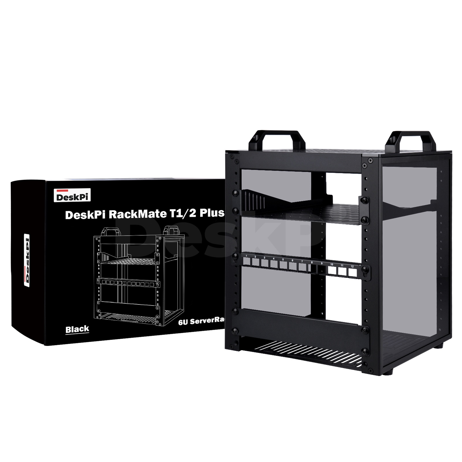 DeskPi RackMate T1/2 Plus Rack - Deskpi Super6C review and price